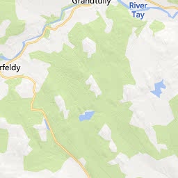 Map of Ballinluig