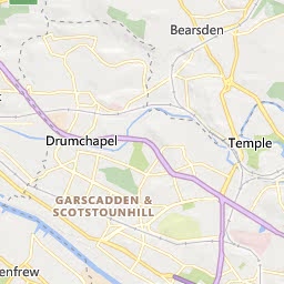 Map of Paisley