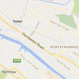 Map of Renfrew