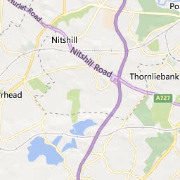 Map of Paisley