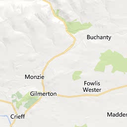 Map of Crieff
