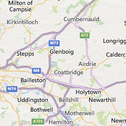 Map of Glasgow