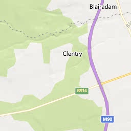 Map of Blairadam