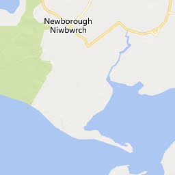 Map of Caernarfon