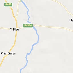 Map of Pwllheli