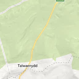 Map of Blaenau Ffestiniog