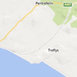 Map of Criccieth