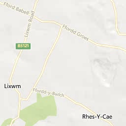 Map of Bagillt