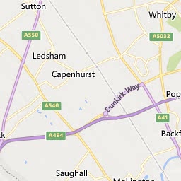 Map of Chester