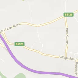 Map of Northop Hall