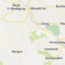 Map of Deeside