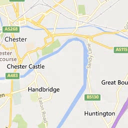 Map of Saltney