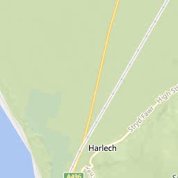 Map of Harlech