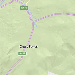 Map of Dolgellau