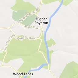 Map of Poynton