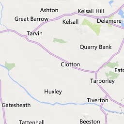 Map of Northwich