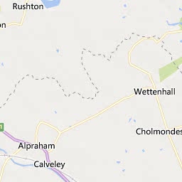 Map of Tarporley