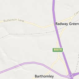 Map of Alsager