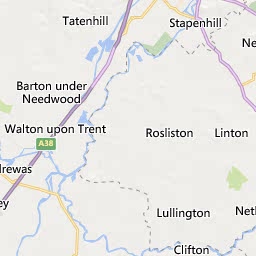 Map of Lichfield