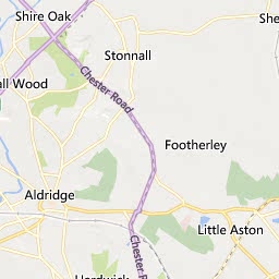 Map of Sutton Coldfield