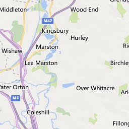 Map of Lichfield