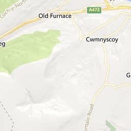 Map of Pontypool
