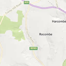 Map of Axminster