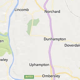 Map of Stourport-On-Severn