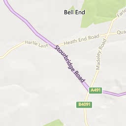 Map of Hagley