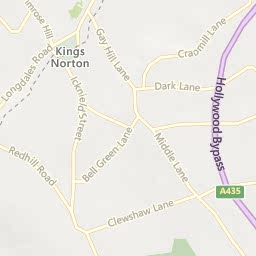Map of Wythall