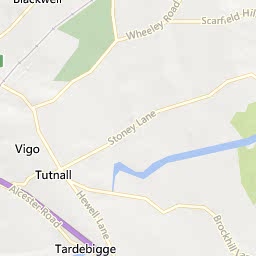 Map of Barnt Green