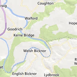 Map of Coleford