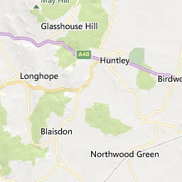 Map of Newent