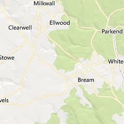 Map of Coleford