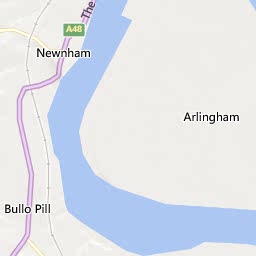 Map of Blakeney