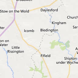 Map of Moreton-In-Marsh