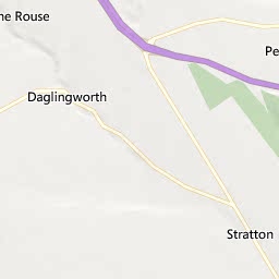 Map of Cirencester