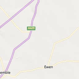 Map of Cirencester