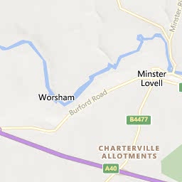 Map of Carterton