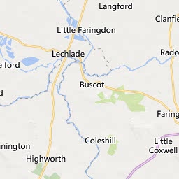Map of Swindon