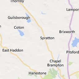 Map of Northampton