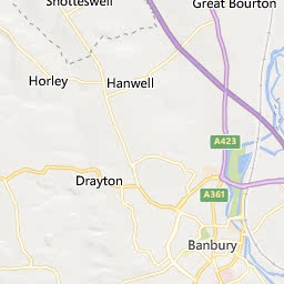 Map of Banbury