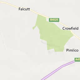 Map of Brackley