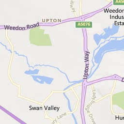 Map of Duston
