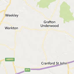 Map of Kettering