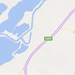 Map of Thrapston
