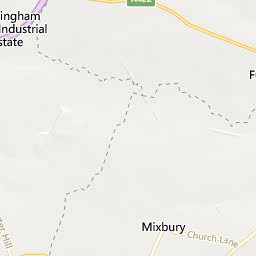 Map of Brackley