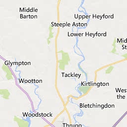 Map of Oxford