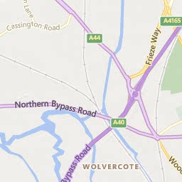 Map of Kidlington