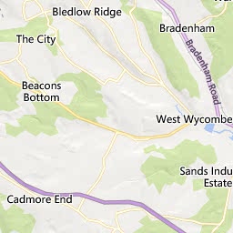 Map of Great Missenden
